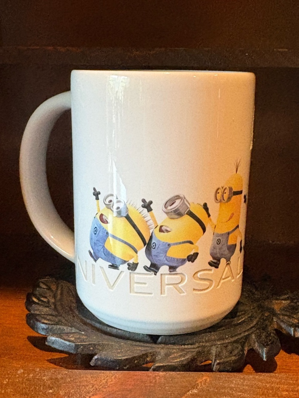 Universal Studios Despicable Me Minions ceramic coffee mug